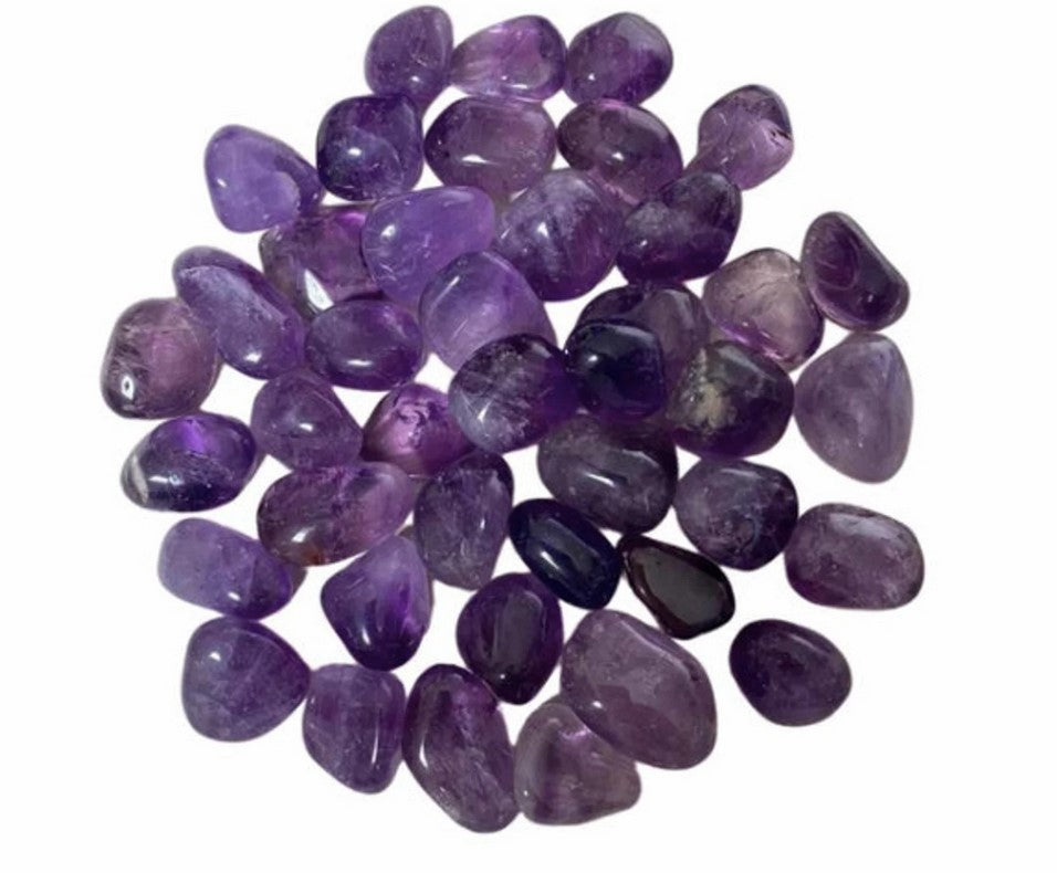 Amethyst Tumbled Stones Premium, Healing Crystals
