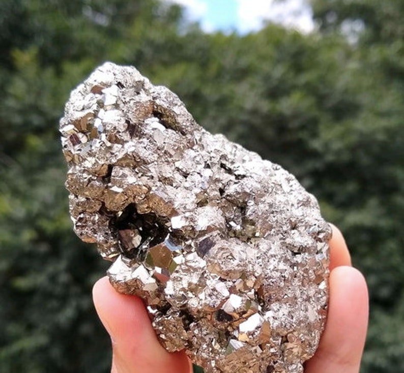 Natural Pyrite Stone - Grade AAA