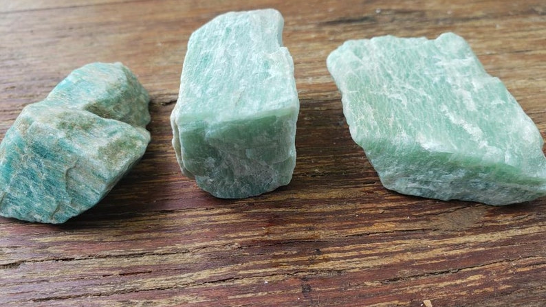 Raw Natural Amazonite Crystals