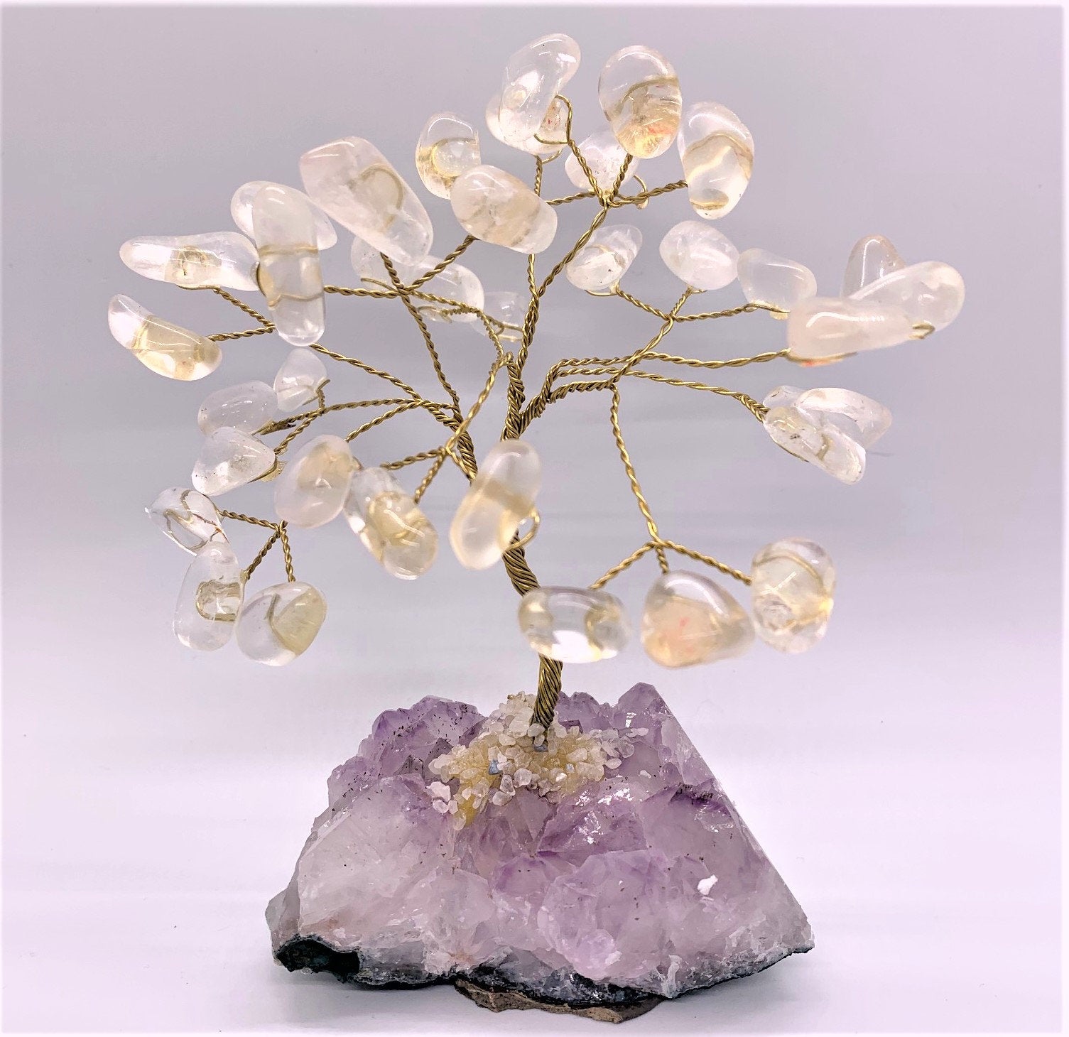 Clear Gemstone Crystal Tree Clear Crystals