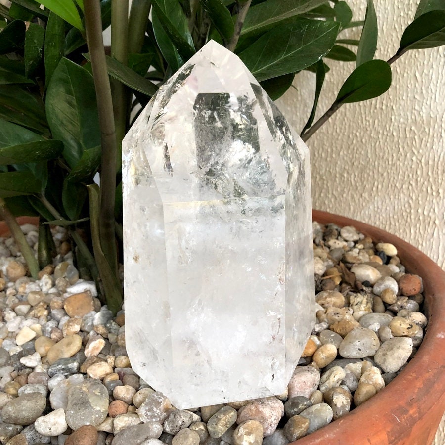 Natural Clear Crystal  Point