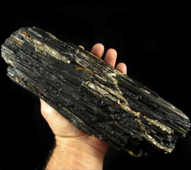 Raw Black Tourmaline with MICA Natural Crystals