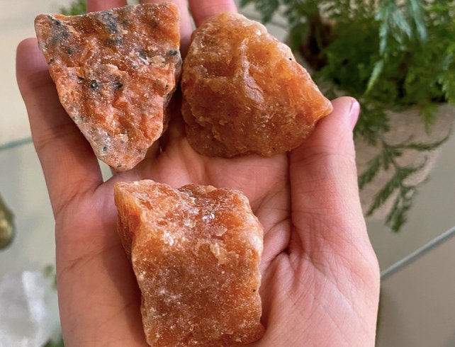 Orange Calcite Crystal