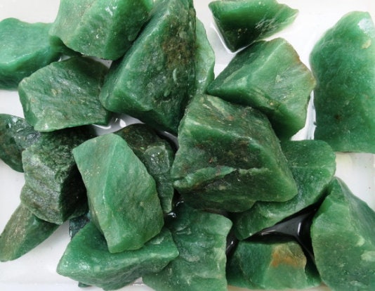Green Quartz Rough Natural Stones